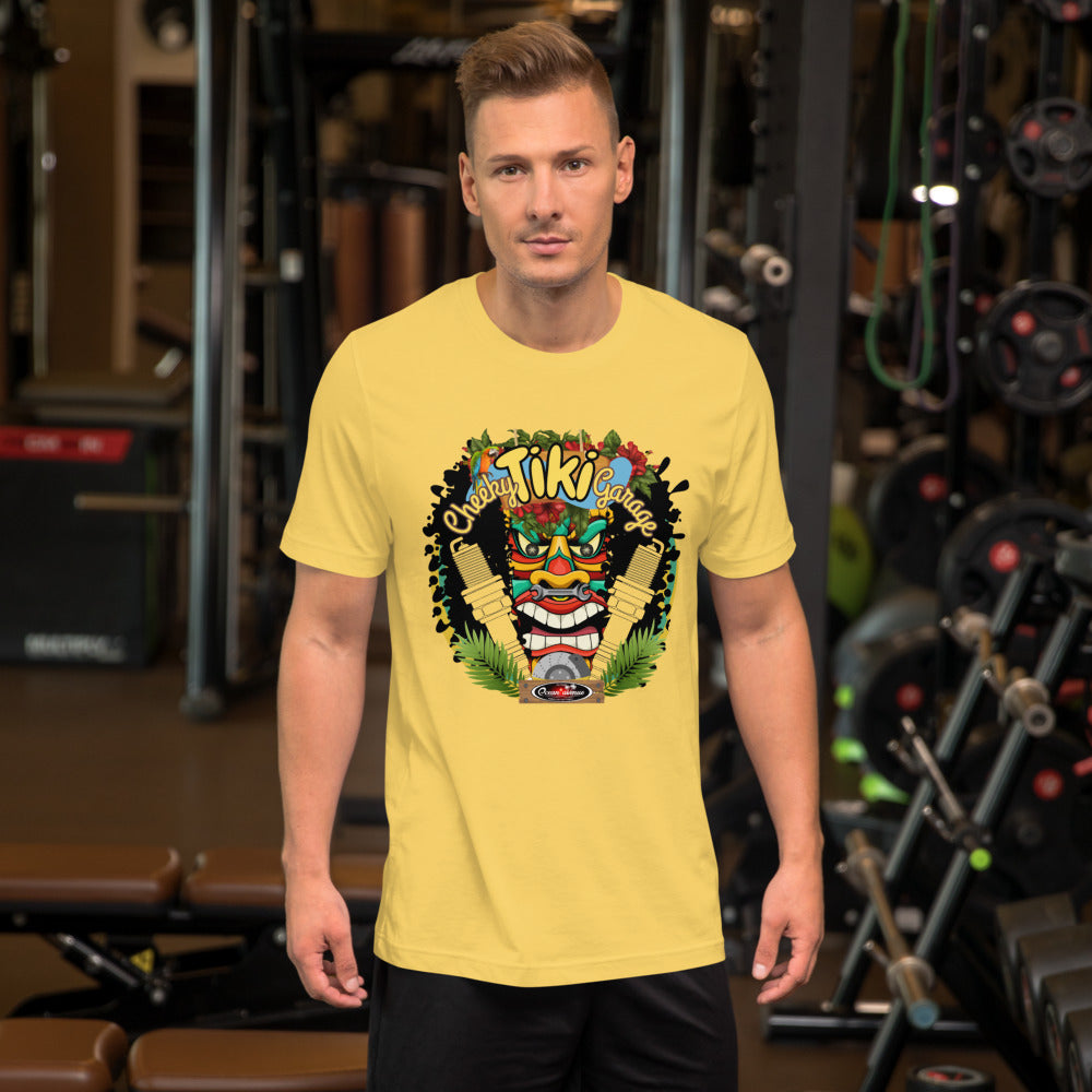 Ocean Avenue - Cheeky Tiki Unisex t-shirt - yellow