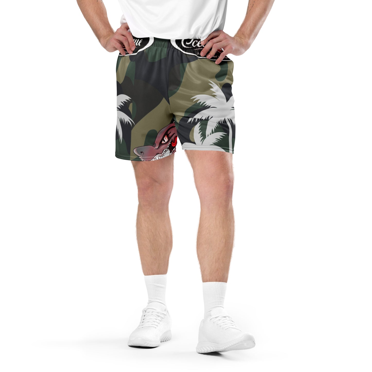 Ocean Avenue + FINROT! Paradise Unisex mesh shorts