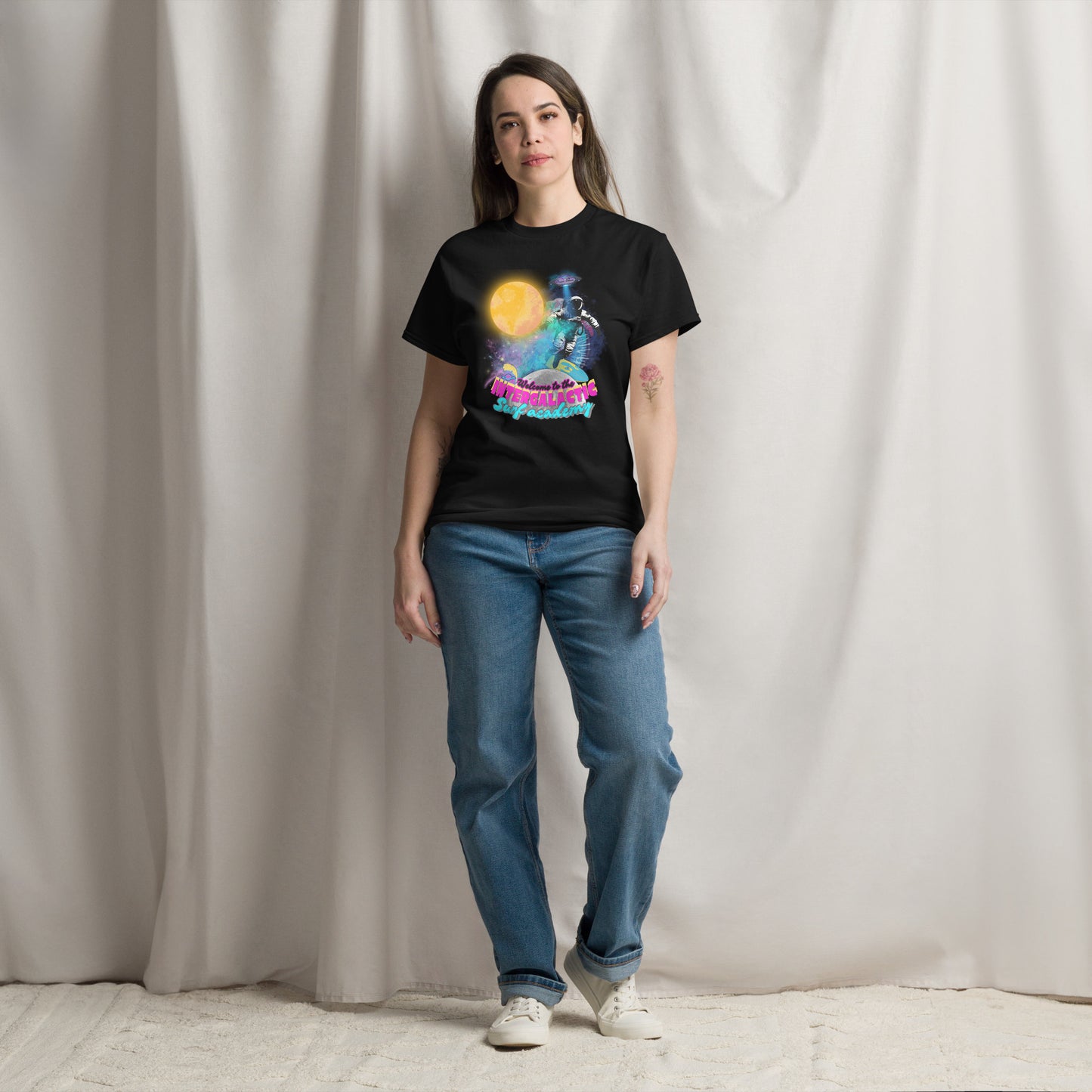 Ocean Avenue unisex Intergalactic Surf Academy tee - multiple colours