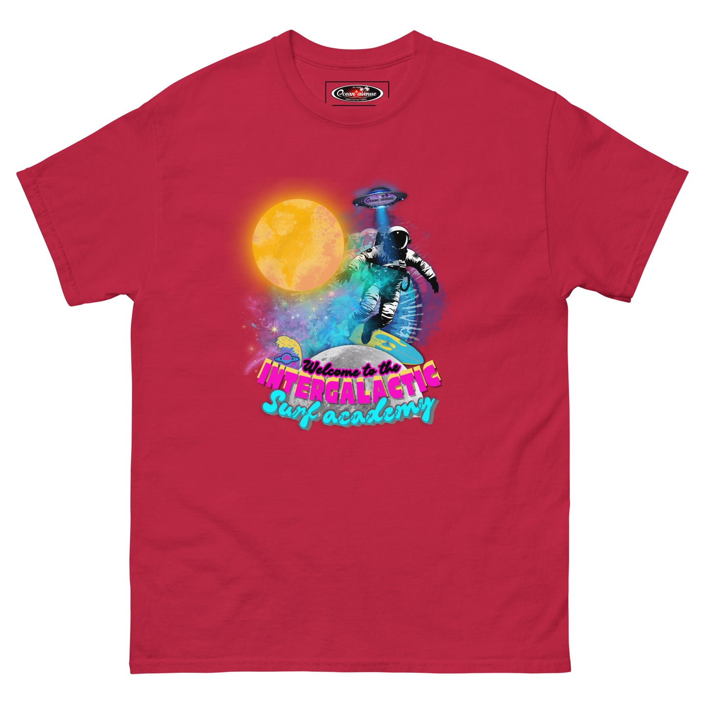 Ocean Avenue unisex Intergalactic Surf Academy tee - multiple colours
