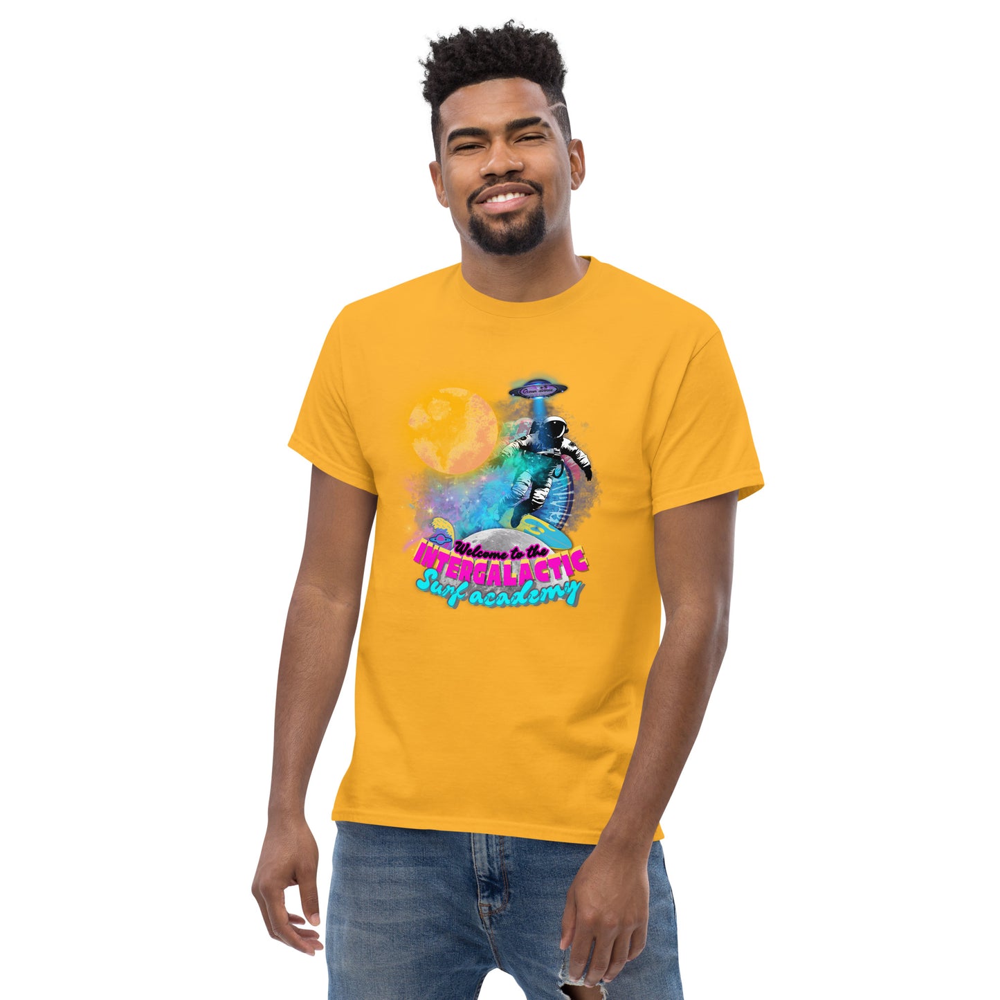 Ocean Avenue unisex Intergalactic Surf Academy tee - multiple colours