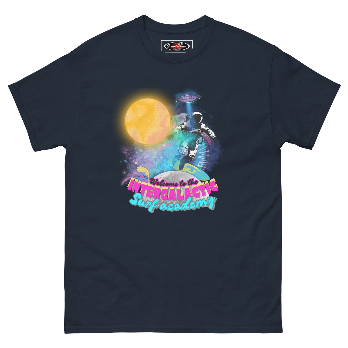 Ocean Avenue unisex Intergalactic Surf Academy tee - multiple colours