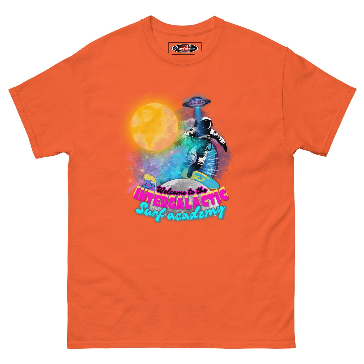 Ocean Avenue unisex Intergalactic Surf Academy tee - multiple colours