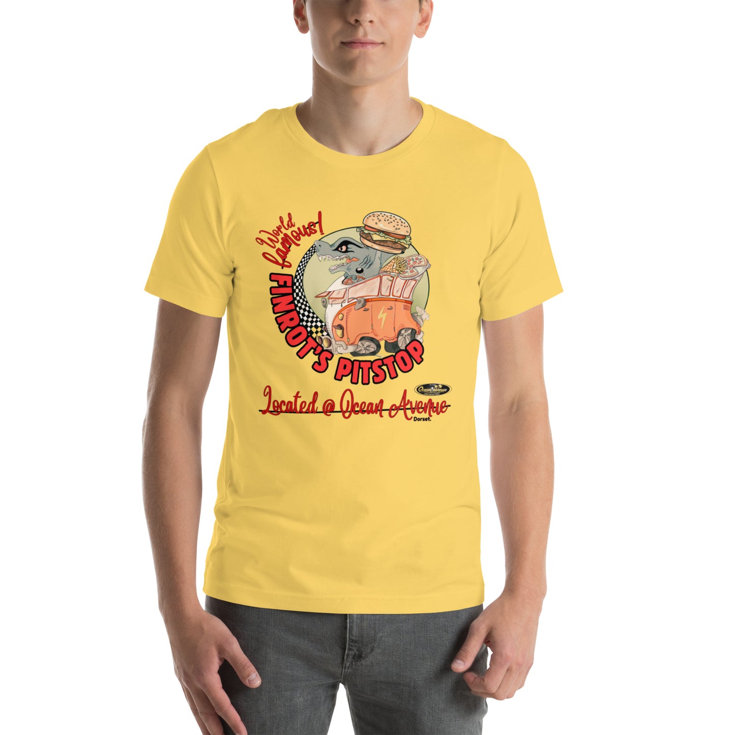 Ocean Avenue FINROTS Pitstop Unisex t-shirt - multiple colours
