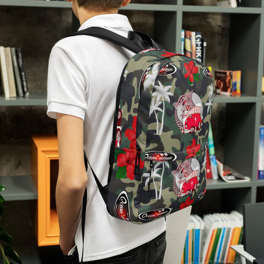 Ocean Avenue + FINROT! Camo Backpack