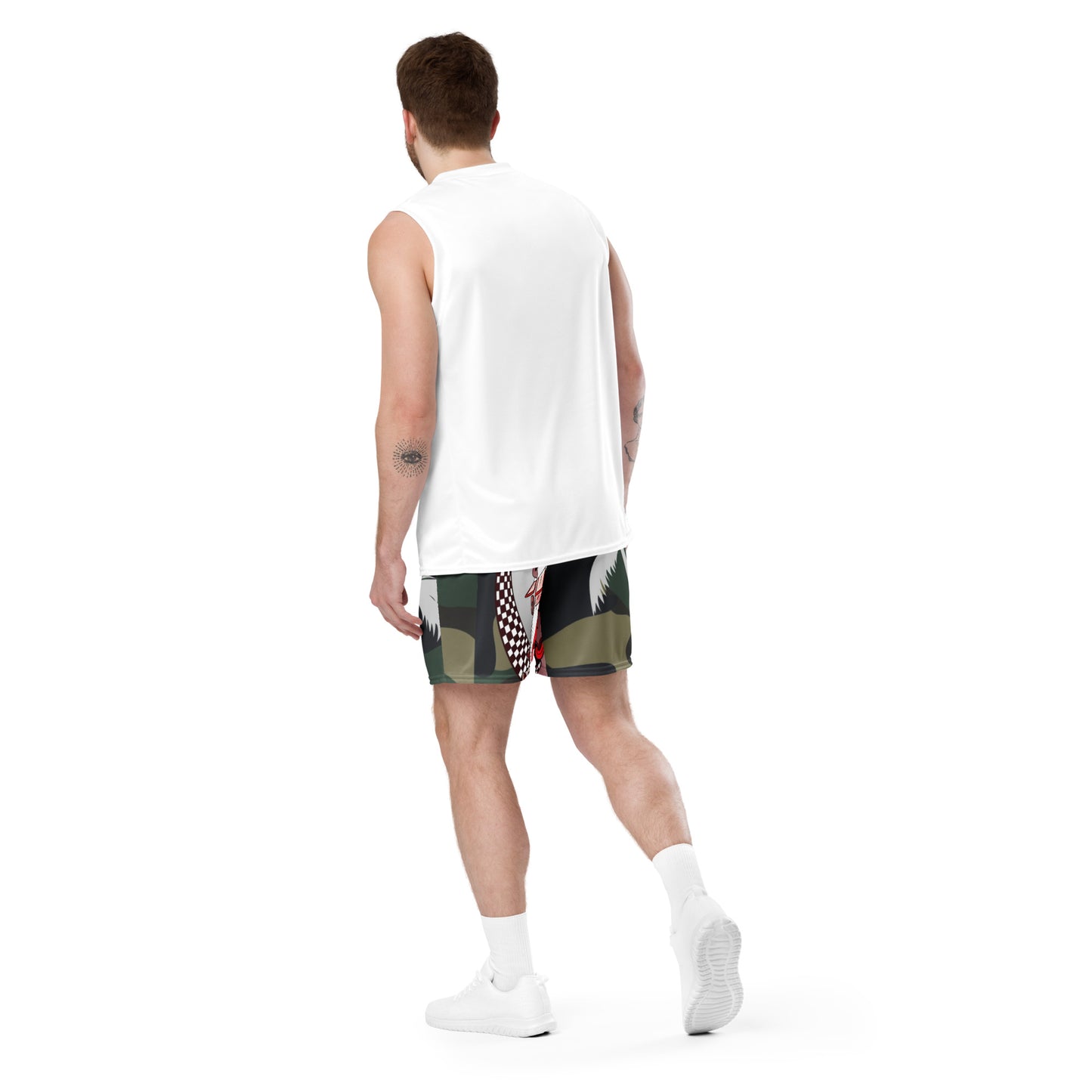 Ocean Avenue + FINROT! Paradise Unisex mesh shorts