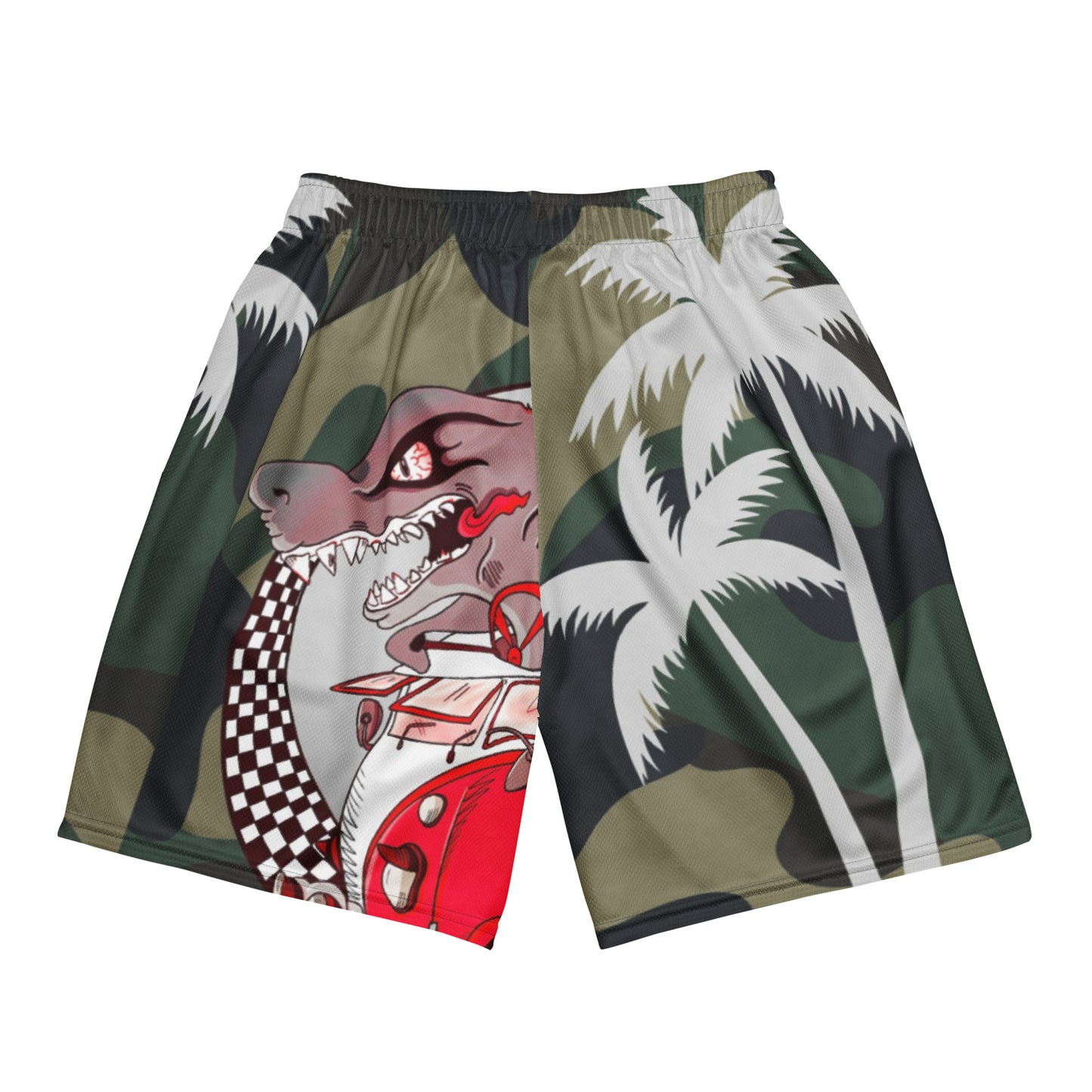 Ocean Avenue + FINROT! Paradise Unisex mesh shorts