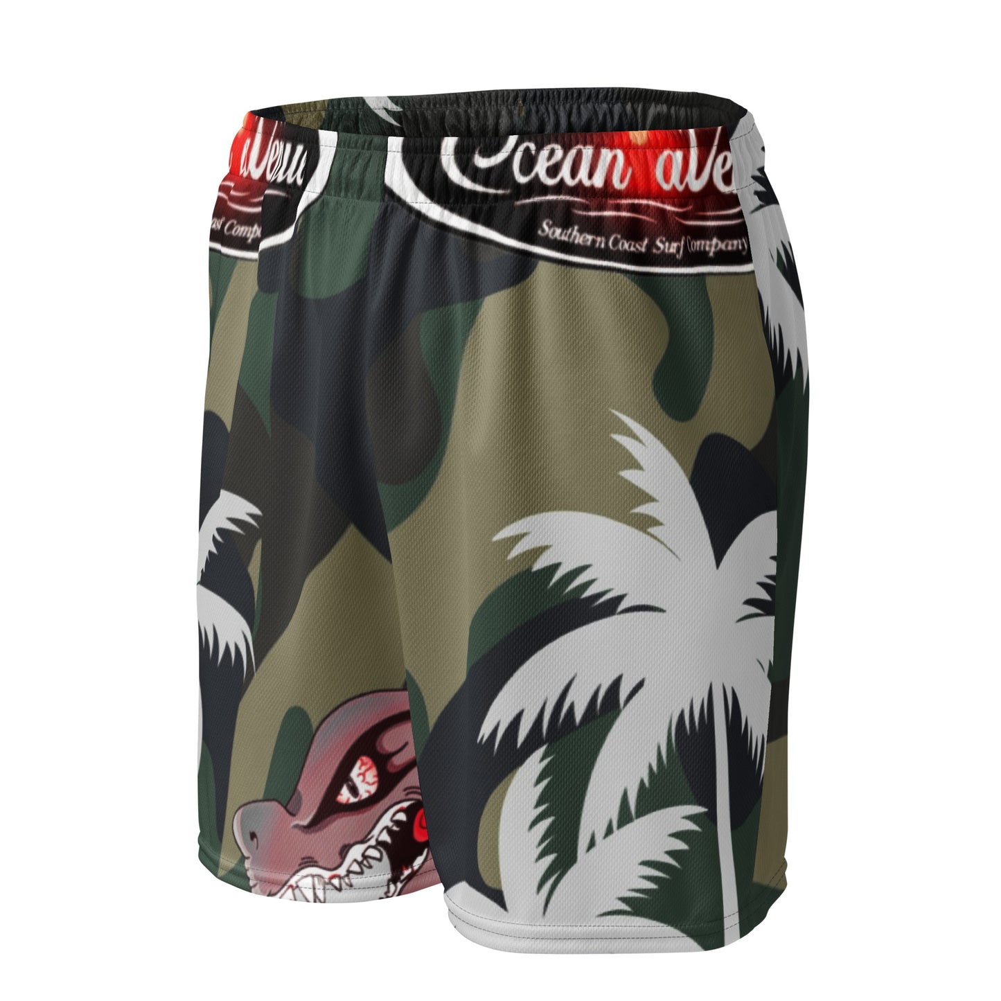 Ocean Avenue + FINROT! Paradise Unisex mesh shorts