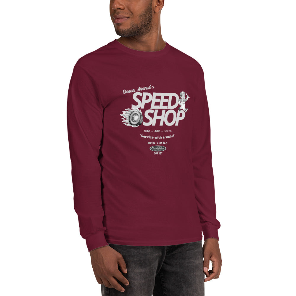 Ocean Avenue Speed Shop Long Sleeve Shirt