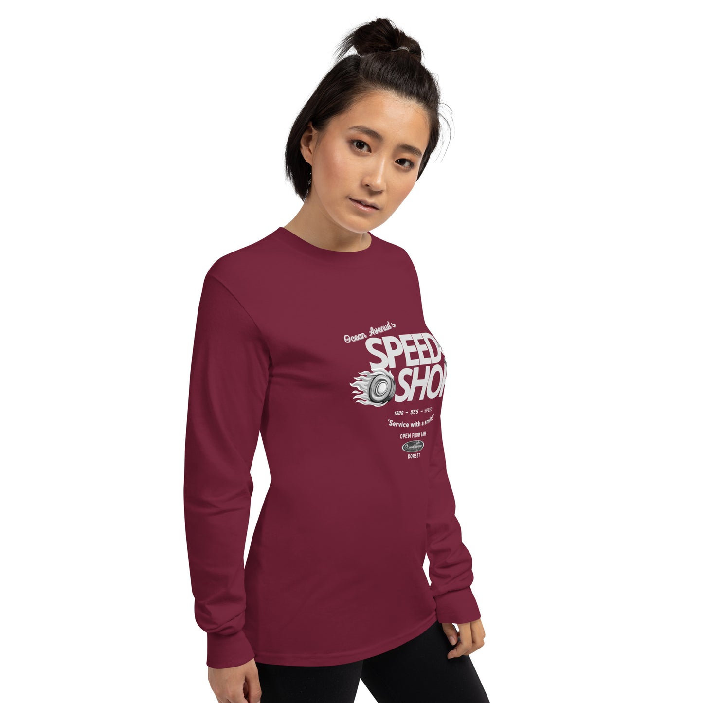 Ocean Avenue Speed Shop Long Sleeve Shirt