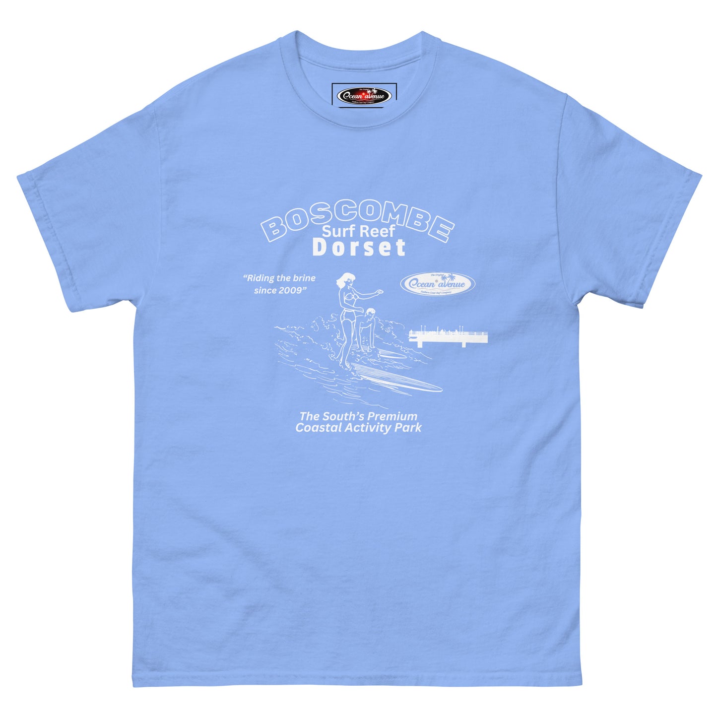 Ocean Avenue Boscombe Surf Reef unisex tee -multiple colours