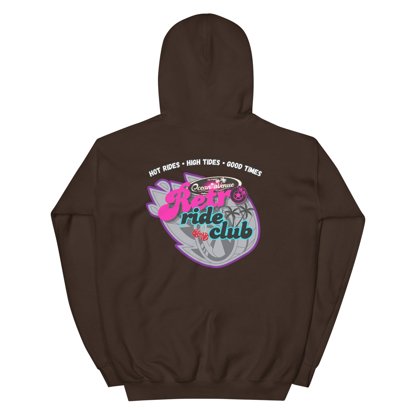 Ocean Avenue Retro Rides - Unisex Hoodie