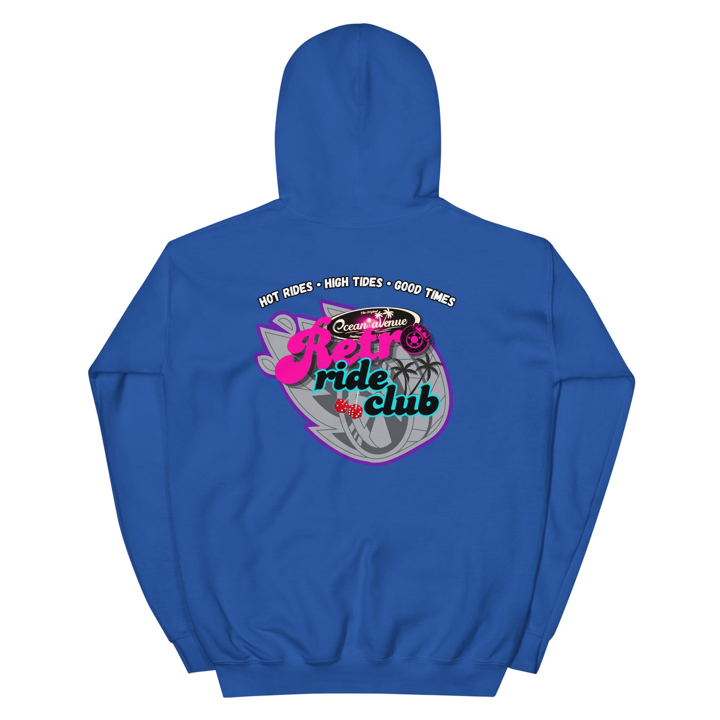 Ocean Avenue Retro Rides - Unisex Hoodie